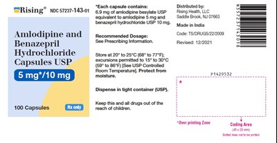amlobenaz-fig2.jpg PACKAGE LABEL-PRINCIPAL DISPLAY PANEL - 5 mg/10 mg (100 Capsules Bottle) - amlobenaz fig2
