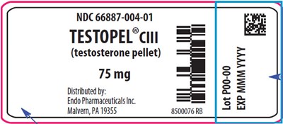 testopel-2.jpg Principal Display Panel – Vial Label - testopel 2