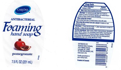 7.5oz Front And Back Labels (Care8)