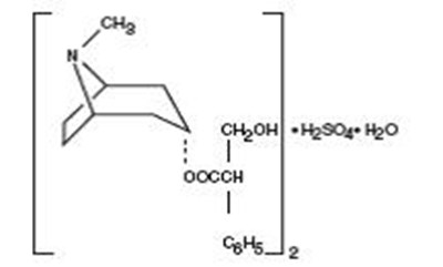 Atropine Sulfate Structural Formula - diphenoxylate hydrochloride and atropine sulfate t 2
