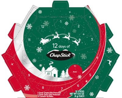 image-01.jpg Chapstick 12 Days of Christmas 12 ct - image 01