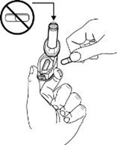 Place the FORADIL capsule in the capsule-chamber in the base of the AEROLIZER Inhaler. Never place a capsule directly into the mouthpiece. (Figure 5) - foradil 0F
