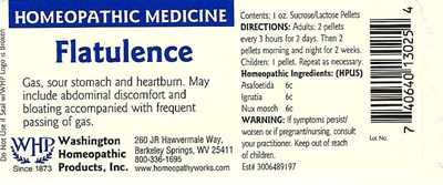 Image Of Bottle Label (Flatulence)