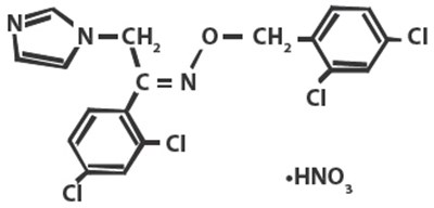 Chemical Structure - oxiconazole 01