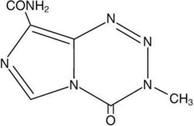 Chemical Structure - temodar 01