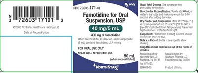 50 mL (Famotidine Oral Suspension 40mg Per 5ml)