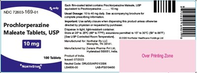 10mg Label (Prochlorperazine Maleate Tablets 10mg)
