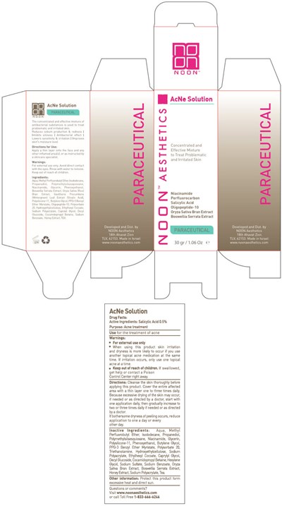 PRINCIPAL DISPLAY PANEL - 30 g Bottle Carton - acne 01