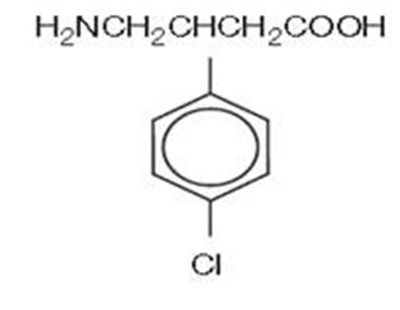 Baclofen Tab Usp Structure
