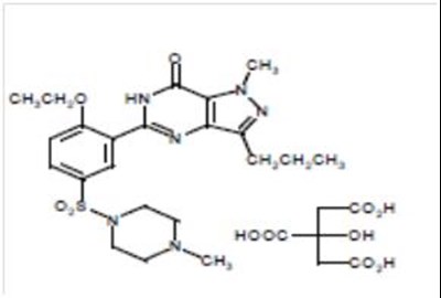sildenafil-structure.jpg str - sildenafil structure