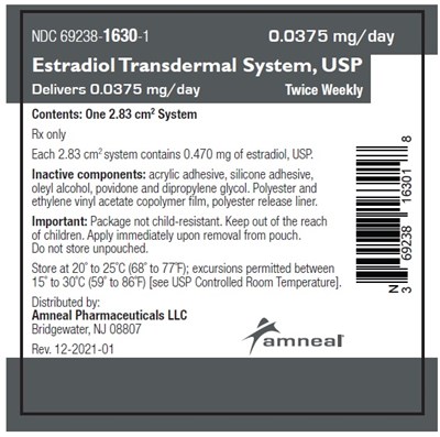 0.0375 mg/day pouch - estradiol transdermal system usp   vivelle 19
