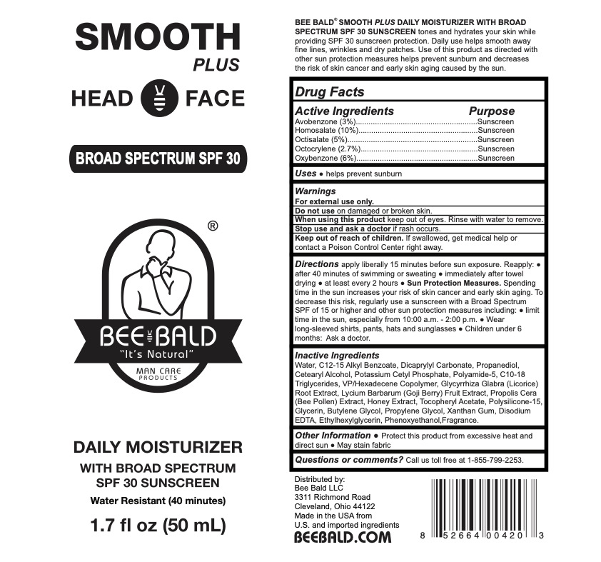 Smooth Plus Powder Bee Bald Smooth Plus Daily Moisturiz - Images NDC 72839-138