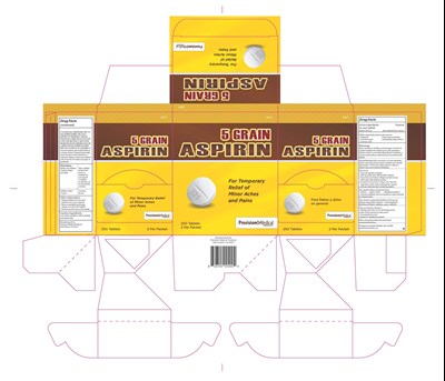 5 Grain Aspirin Box (Aspirin5grain)