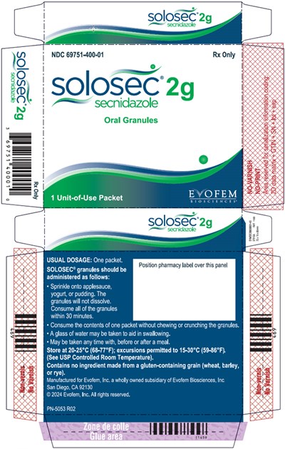solosec-03.jpg PRINCIPAL DISPLAY PANEL - 2 g Packet Carton - solosec 03