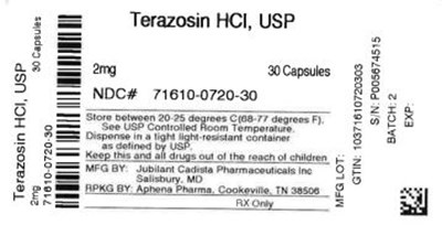 Bottle Label 2 mg - 71610 0720 30