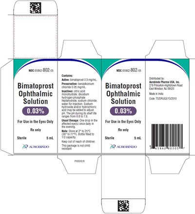 PACKAGE LABEL-PRINCIPAL DISPLAY PANEL - 0.03% - 5 mL Container-Carton (1 Vial) - bimatoprost fig4