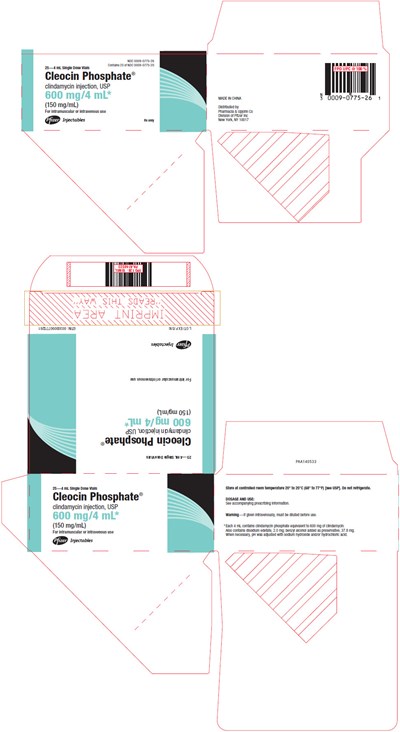 cleocin-solution-10.jpg PRINCIPAL DISPLAY PANEL - 900 mg/6 mL Vial Label - cleocin solution 10