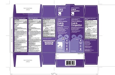Target Children's Daytime &amp; Nightime Cold &amp; Cough Value Pack (Childrens Daytime Nighttime Multi Symptom Cold Liq 1)