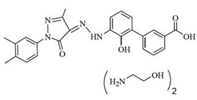 structure - eltrombopag tablets 1