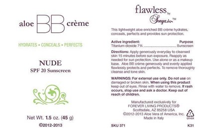Label For Bb Creme Nude Tube (Nude Tube)