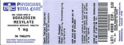 image of 1 mg package label - 4895