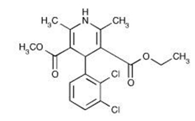 Chemical Structure - felodipine er tablets   en3301 1