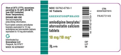 PRINCIPAL DISPLAY PANEL - 10 mg/10 mg Tablet Bottle Label - amlodipine 16