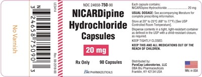 nicardipine 20mg 90ct