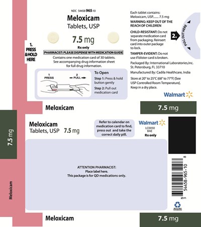 Meloxicam 7.5mg Adherence Package - meloxicam 2