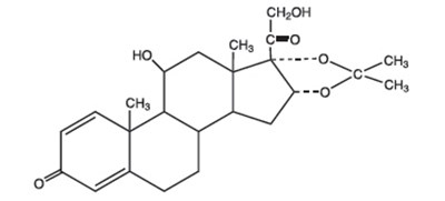 Chemical Structure (Desonide 01)