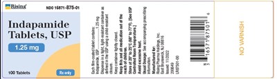 indapamide-label1 - indapamide label1