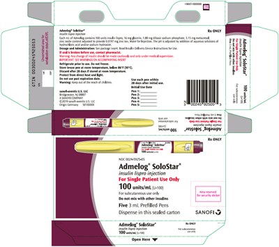PRINCIPAL DISPLAY PANEL - 3 mL Pen Carton - insulin 37