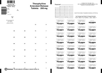 Principal Display Panel-Theophylline Extended-Release 200mg - theophylline extended release 2