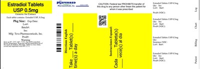 Estradiol Tablets Usp 0.5mg (06b4e41f F15b 47c7 B5ad Dd7feb11fff2 00)