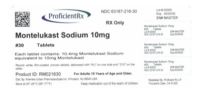 Montekulast 10mg - montelukast sodium tablets and chewable tablets 6