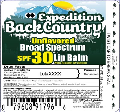 4.44g NDC 52854-927-01 label - EBC30lipbalm