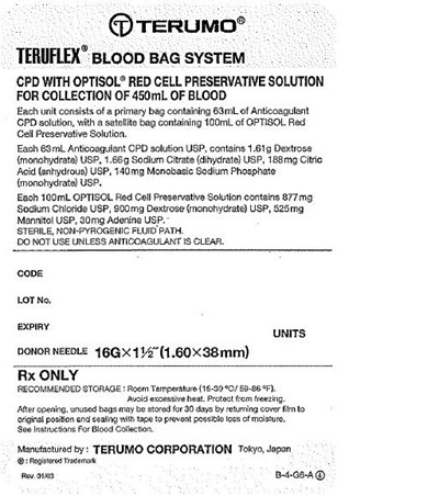 Image of Representative Tray/Case Label CPD-OPTISOL w/o BSA - teruflex 02