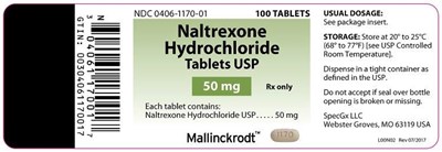 Principal Display Panel (50 mg)