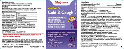 triacting-nighttime-cold-and-cough-grape-liquid-1.jpg Diphenhydramine HCI 6.25 mg, Phenylephrine HCI 2.5 mg - triacting nighttime cold and cough grape liquid 1
