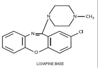 loxapine-molec-structure - loxapine capsules usp 1