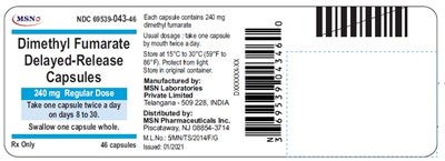 240mg starter dose cntr