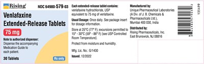 venlafaxine-label02 - venlafaxine label02