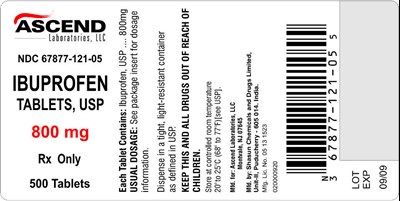 800 mg bottle label - ibuprofen 800mg 500ct