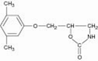 molecular structure - metaxalone tablets 800 mg 1