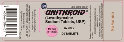 levothyroxine sodium tablets usp unithroid 7