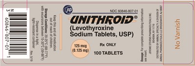 levothyroxine sodium tablets usp unithroid 8