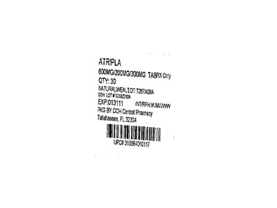 Principal Display Panel (30 Tablet Blister Pack)