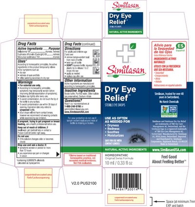Principle Display PanelSimilasanDry Eye ReliefSterile Eye Drops10 ml / 0.33 fl oz - dry eye relief 01