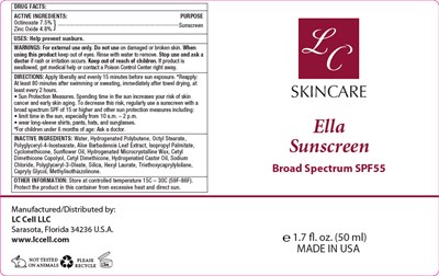 ella-01.jpg PRINCIPAL DISPLAY PANEL - 50 ml Bottle Label - ella 01