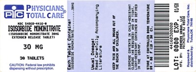 30 mg bottle label - 4416